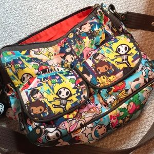 Limited edition tokidoki cross shoulder bag.